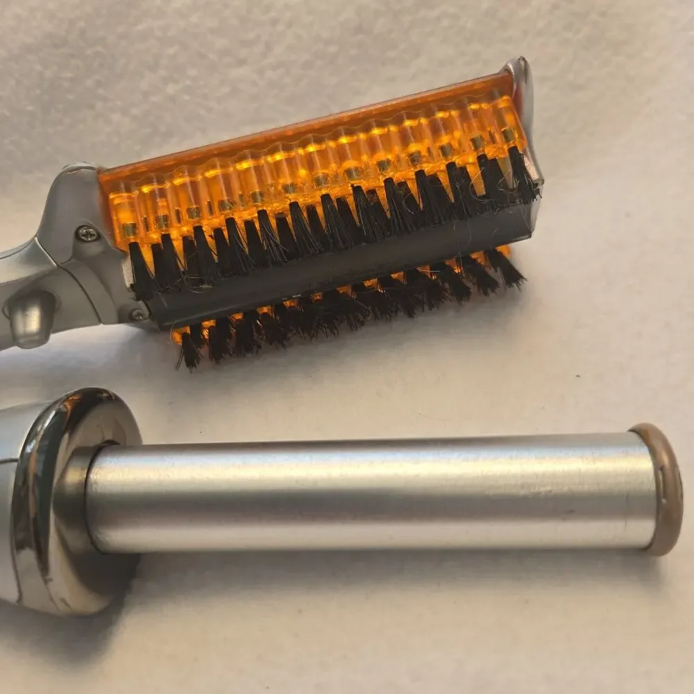 InStyler The Rotating Iron Silver Straightener Curler IS1001.1-19 1